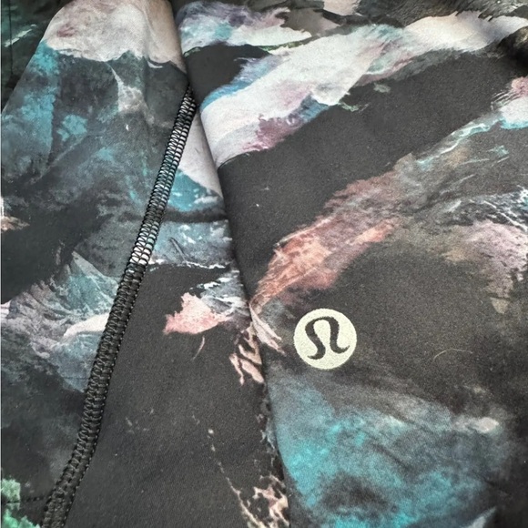 Lululemon Fast Free Tight 19’ Nulux Glacier Camo Starlight Multi sz 6 - Picture 7 of 11